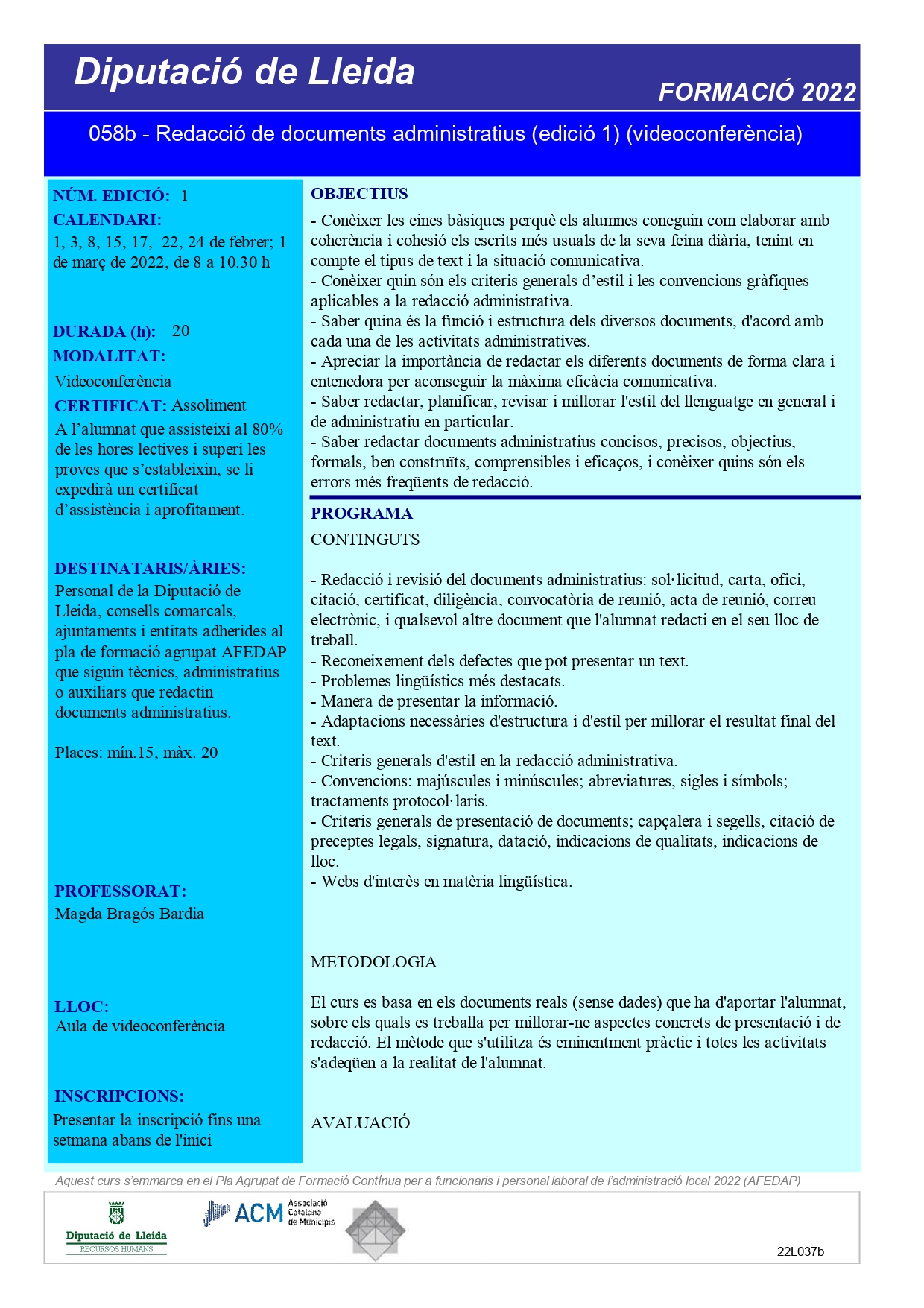 2022.05.008 - Redacció de documents administratius (edició 1)