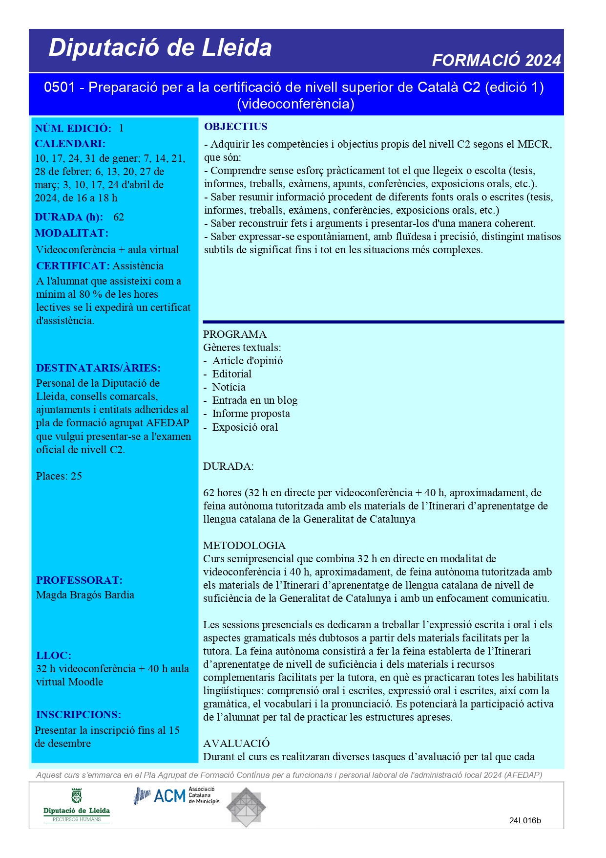 2024.05.001 - Preparació per a la certificació de nivell superior de Català C2 (edició 1)