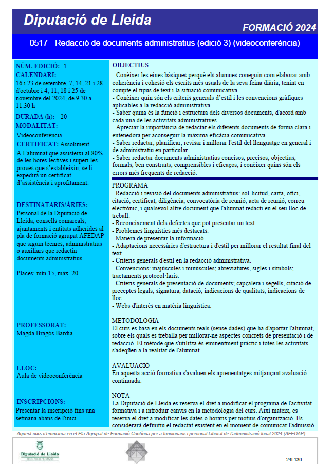 2024.05.017 - Redacció de documents administratius (edició 3)